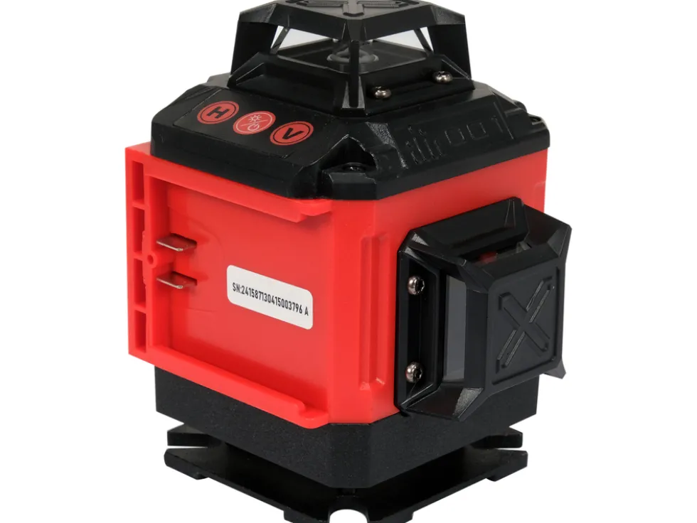 LASER ZIELONY 16 LINIOWY 4D Z AKCSESORIAMI I STATYWEM