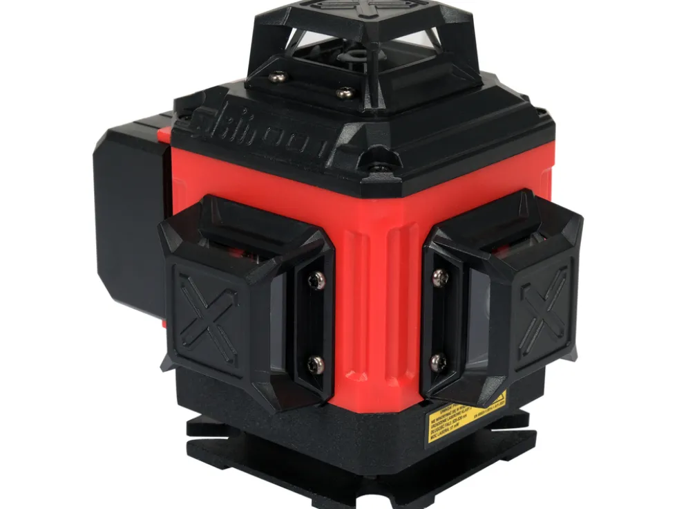 LASER ZIELONY 16 LINIOWY 4D Z AKCSESORIAMI I STATYWEM
