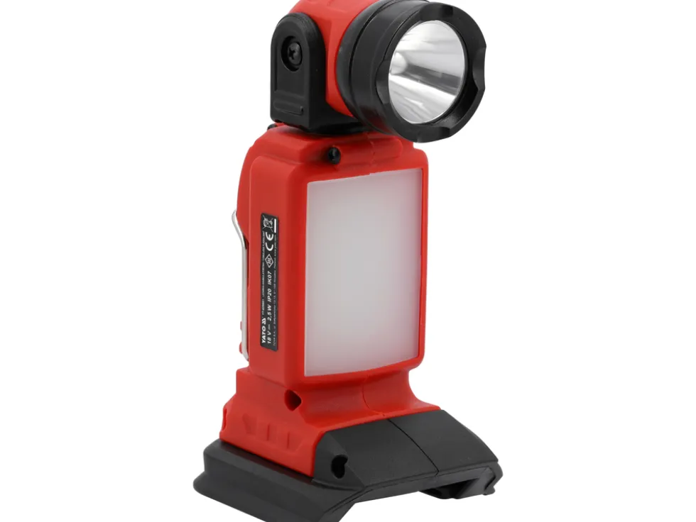 LATARKA 2W1 18V 250LM, RUCHOMA GŁOWICA - BEZ AKUMULATORA