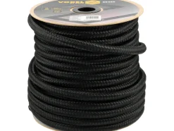 LINA PLECIONA CZARNA PP NA SZPULI 20MM 50M