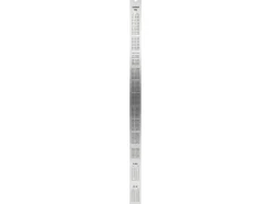 LINIAŁ MIERNICZY STAINLESS STEEL 500MM