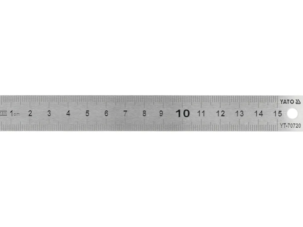 LINIAŁ MIERNICZY STAINLESS STEEL 150MM