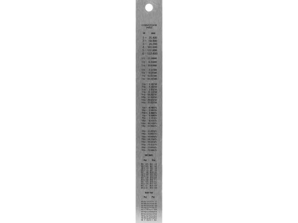 LINIAŁ MIERNICZY STAINLESS STEEL 150MM