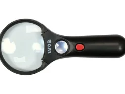LUPA Z DWIEMA SOCZEWKAMI 3,5X/45X Z PODŚWIETLENIEM LED NA 3 BATERIE AAA