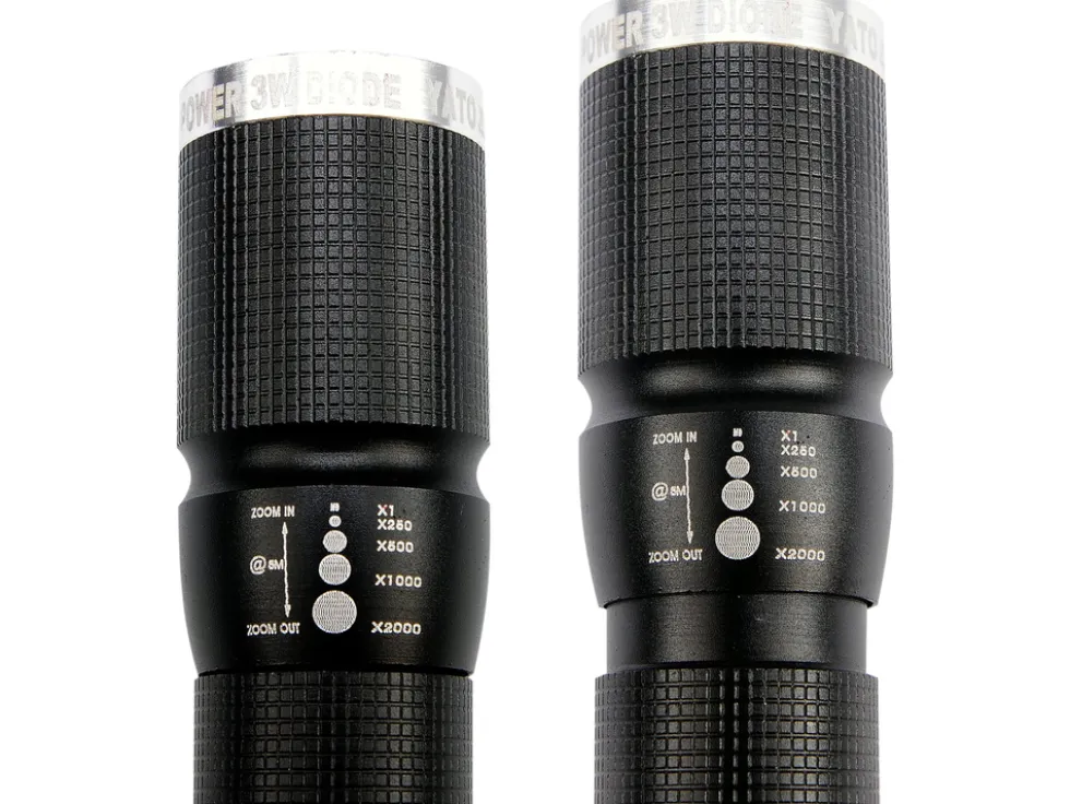 METALOWA LATARKA Z DIODĄ LED, 100X25MM