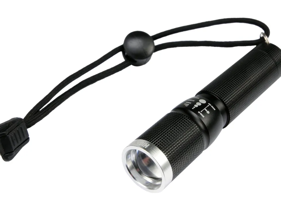 METALOWA LATARKA Z DIODĄ LED, 100X25MM