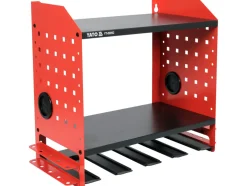 METALOWA PÓŁKA NA ELEKTRONARZĘDZIA 4 GNIAZDA