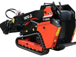 MINI ŁADOWARKA GĄSIENICOWA 24,7 KM, ŁADOWNOŚĆ 650 KG, WAGA 1,5T, KOMPAKTOWA, SILNIK KUBOTA, HYDRAULIKA WŁOSKA