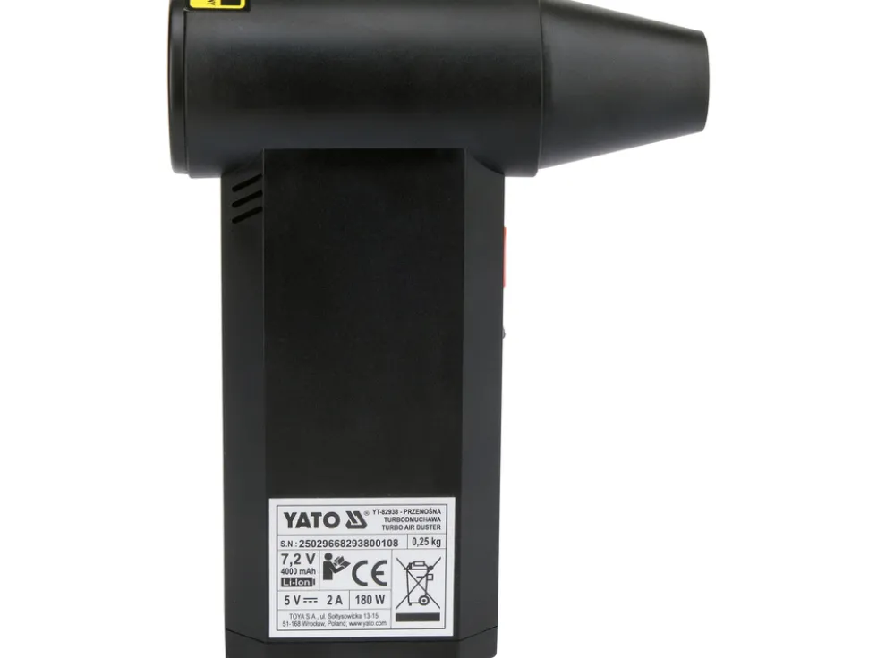 MINI TURBO DMUCHAWA 135000 OBR./MIN 4000 MAH