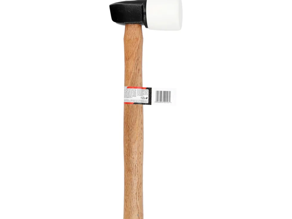MŁOTEK METALOWO GUMOWY BIAŁY