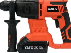 MŁOTOWIERTARKA 18V SDS PLUS 2J, Z PODKUWANIEM - AKUMULATOR 3 AH