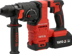 MŁOTOWIERTARKA 18V + 2X4AH (BL MOTOR) SILNIK BEZSZCZOTKOWY, 2 AKUMULATORY 4