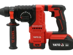 MŁOTOWIERTARKA 18V + 2X4AH (BL MOTOR) SILNIK BEZSZCZOTKOWY, 2 AKUMULATORY 4