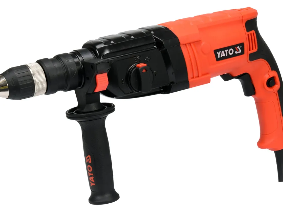 MŁOTOWIERTARKA 850W Z WYMIENNĄ GŁOWICĄ I METALOWĄ OBUDOWĄ