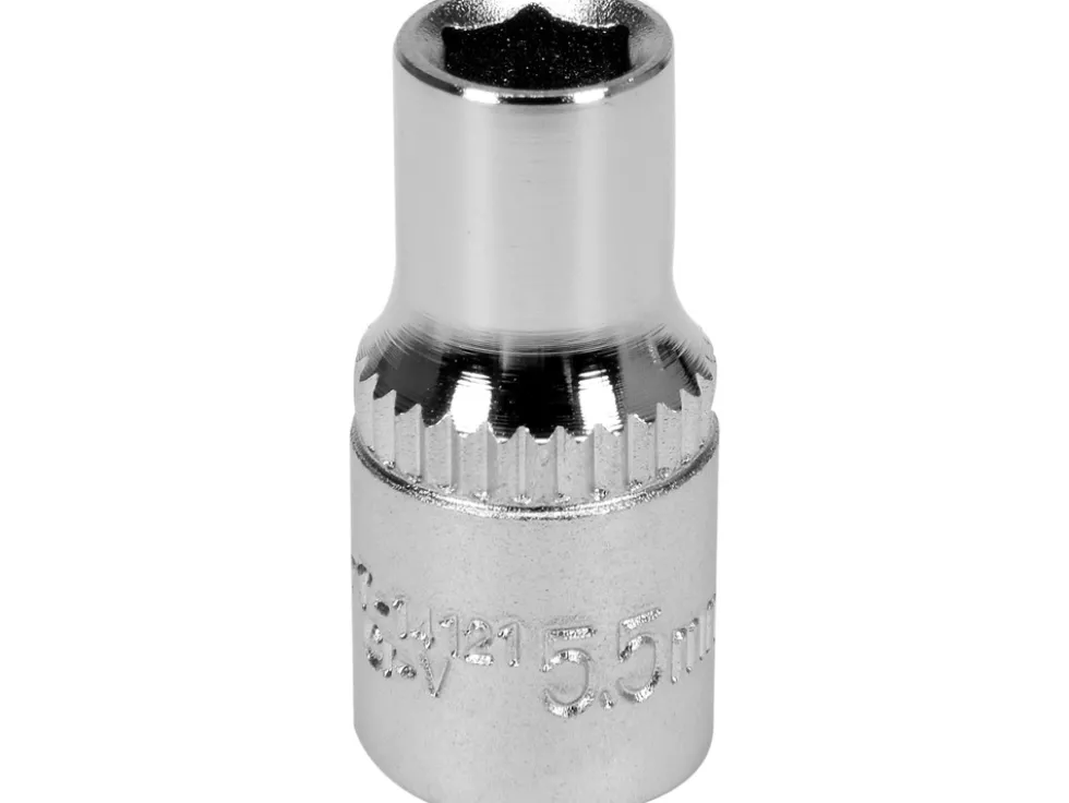 NASADKA 5,5MM 1/4" 6-KĄT CV KRÓTKA