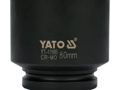NASADKA UDAROWA 1" 12 KĄTNA 80MM DO PIAST