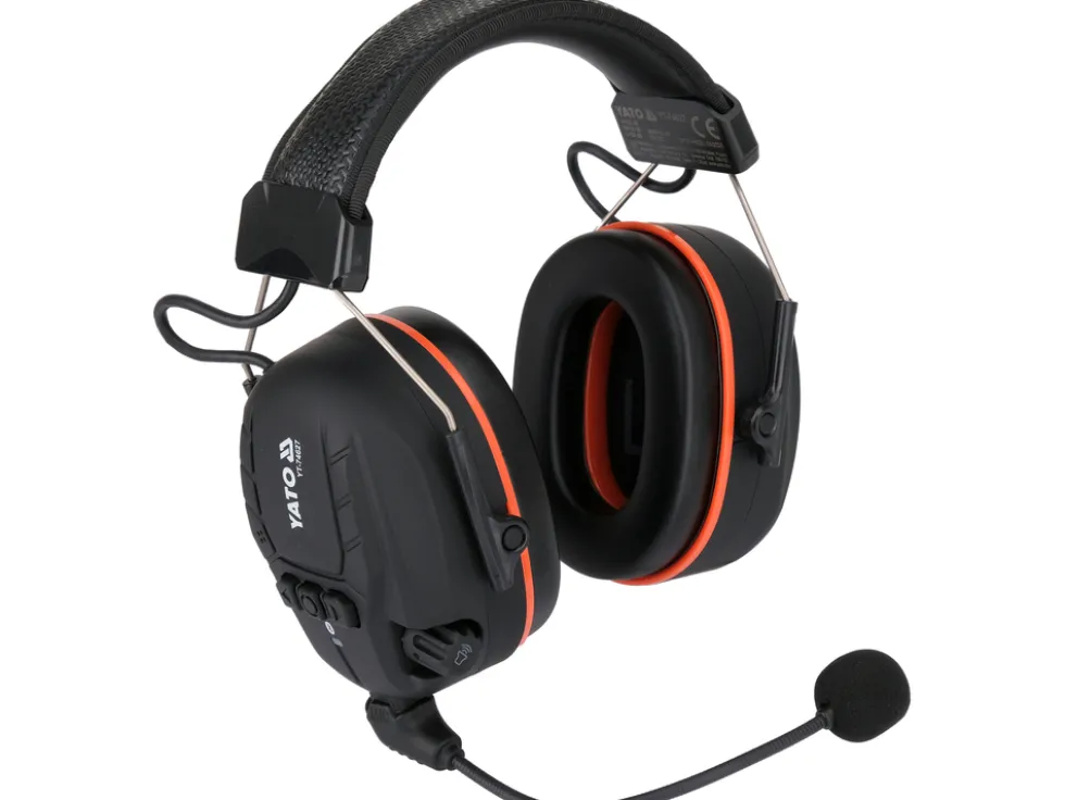NAUSZNIKI ELEKTRONICZNE AKTYWNE Z BLUETOOTH 32DB