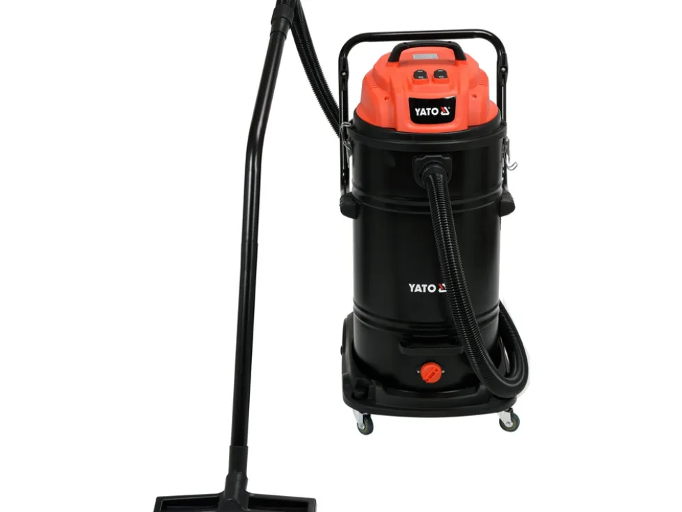 ODKURZACZ PRZEMYSŁOWY 70L - 2400W DO PRACY NA SUCHO I NA MOKRO
