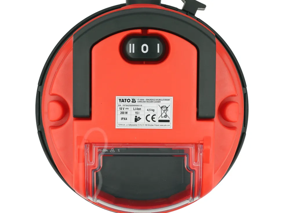 ODKURZACZ 18V (15L; BODY; BL MOTOR) DO DOMU, WARSZTATU I AUTA