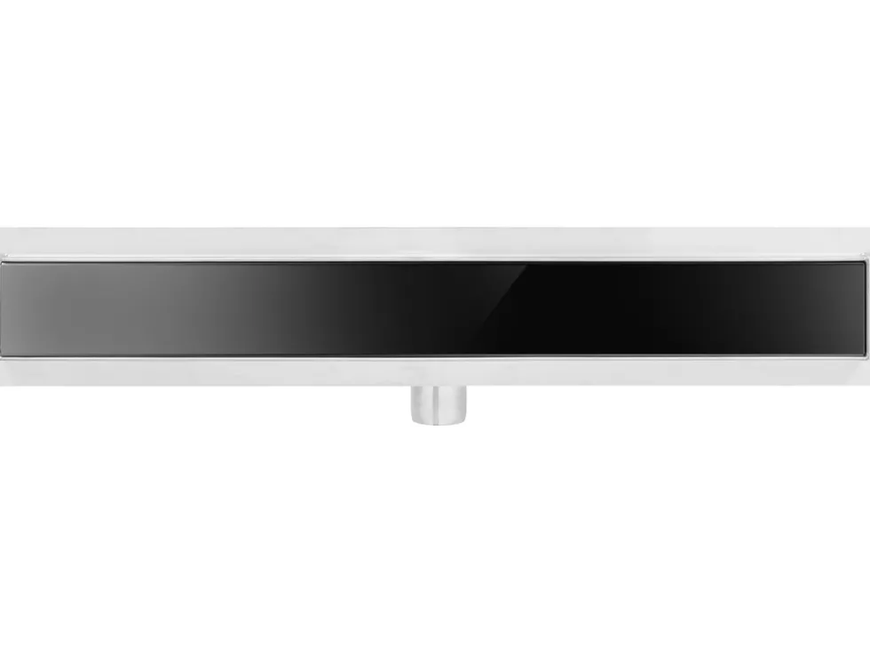 ODPŁYW LINIOWY BLACK GLASS 90 CM WET&DRY