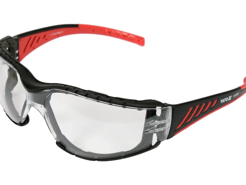 OKULARY OCHRONNE KOMFORT+ BEZBARWNE Z FILTREM UV Z OCHRONĄ PRZED ZAPAROWANIEM