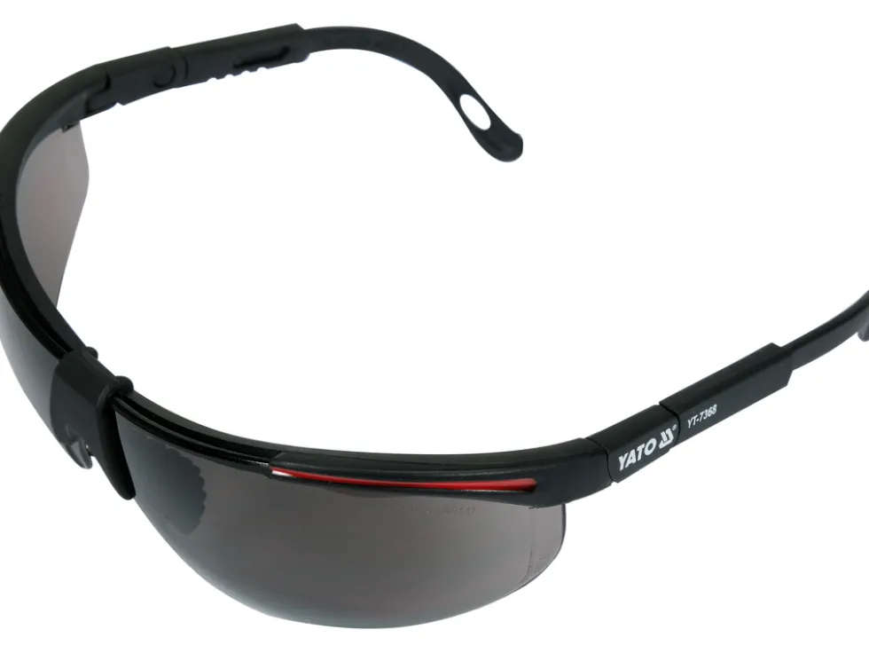 OKULARY OCHRONNE SZARE
