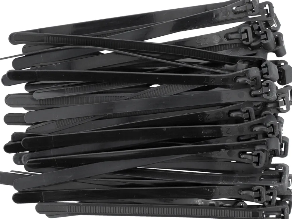 OPASKI PLASTIKOWE, ROZPINANE 7,6X150MM 50SZT. CZAR