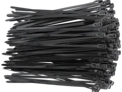 OPASKI PLASTIKOWE, ROZPINANE 3,6X150MM 100SZT. CZA