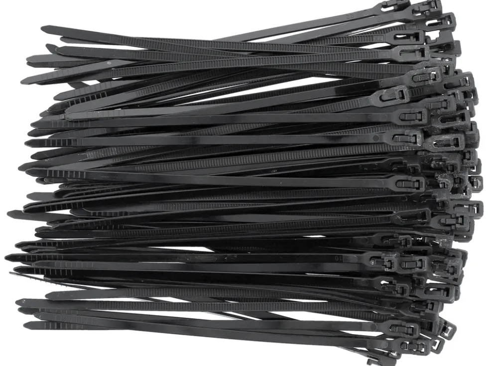 OPASKI PLASTIKOWE, ROZPINANE 3,6X150MM 100SZT. CZA
