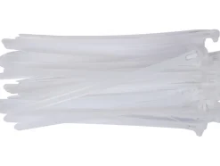 OPASKI PLASTIKOWE, ROZPINANE 7,6X200MM 50SZT. BIAŁ