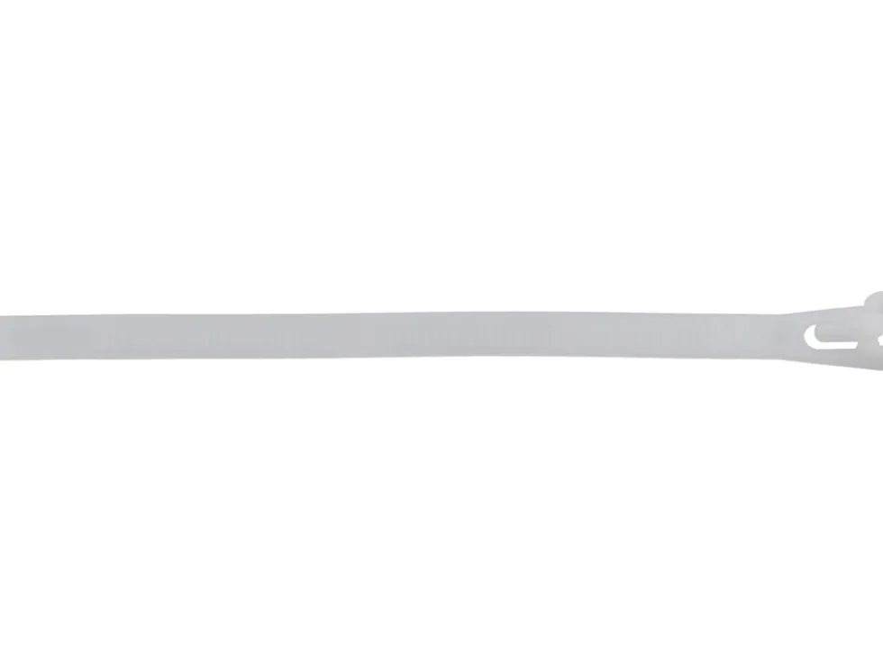 OPASKI PLASTIKOWE, ROZPINANE 7,6X150MM 50SZT. BIAŁ