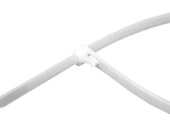 OPASKI PLASTIKOWE, ROZPINANE 7,6X150MM 50SZT. BIAŁ