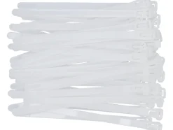 OPASKI PLASTIKOWE, ROZPINANE 7,6X150MM 50SZT. BIAŁ