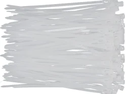 OPASKI PLASTIKOWE, ROZPINANE 3,6X150MM 100SZT.BIAŁ