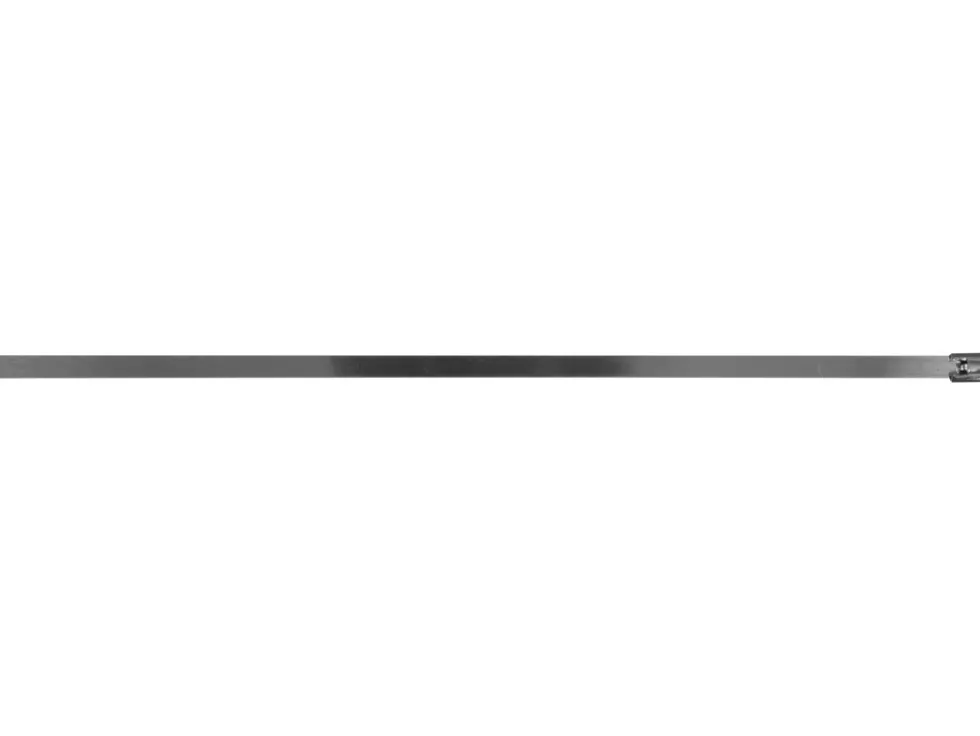 OPASKI ZACISKOWE ZE STALI NIERDZEWNEJ 4.6X200MM 100SZT.