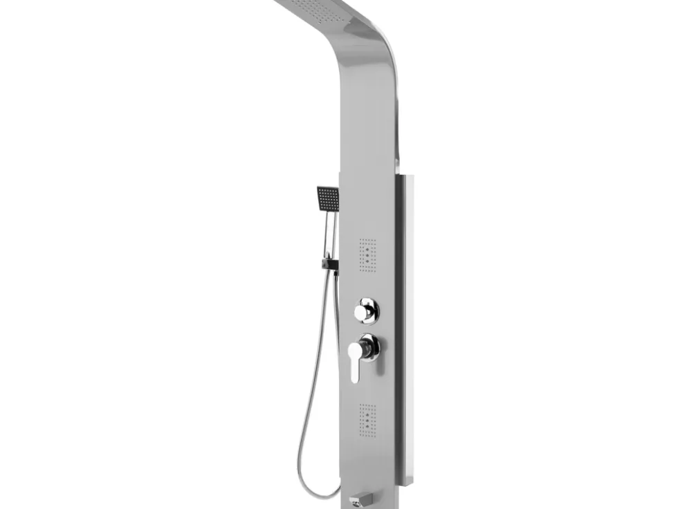 PANEL PRYSZNICOWY STEELY 6 INOX