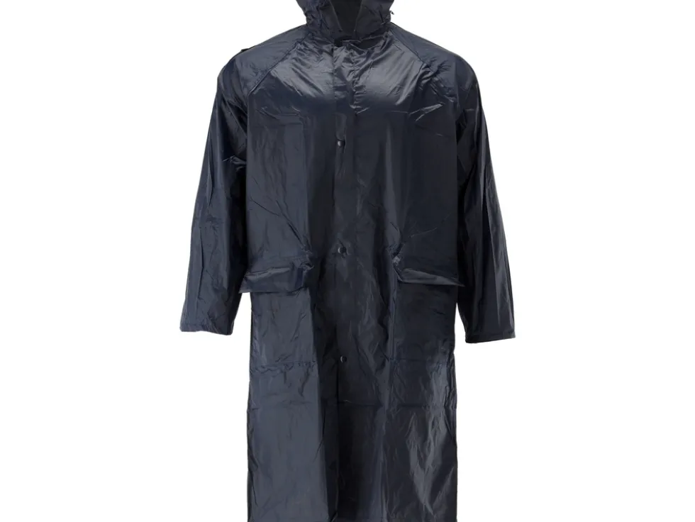 PŁASZCZ PRZECIWDESZCZOWY NAVY LIGHT ROZM. XL