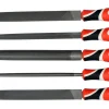 PILNIKI DO METALU 250 MM, ZESTAW 5 SZT.