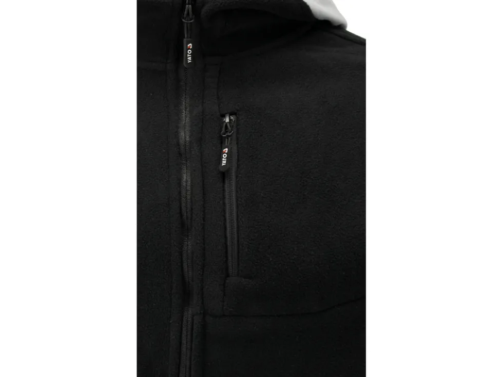 POLAR Z KAPTUREM SARNA BLACK ROZM. M