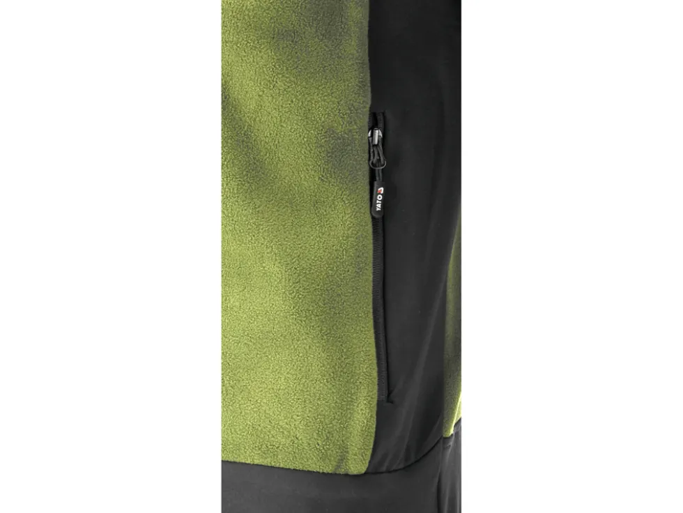 POLAR Z KAPTUREM SARNA GREEN ROZM. S