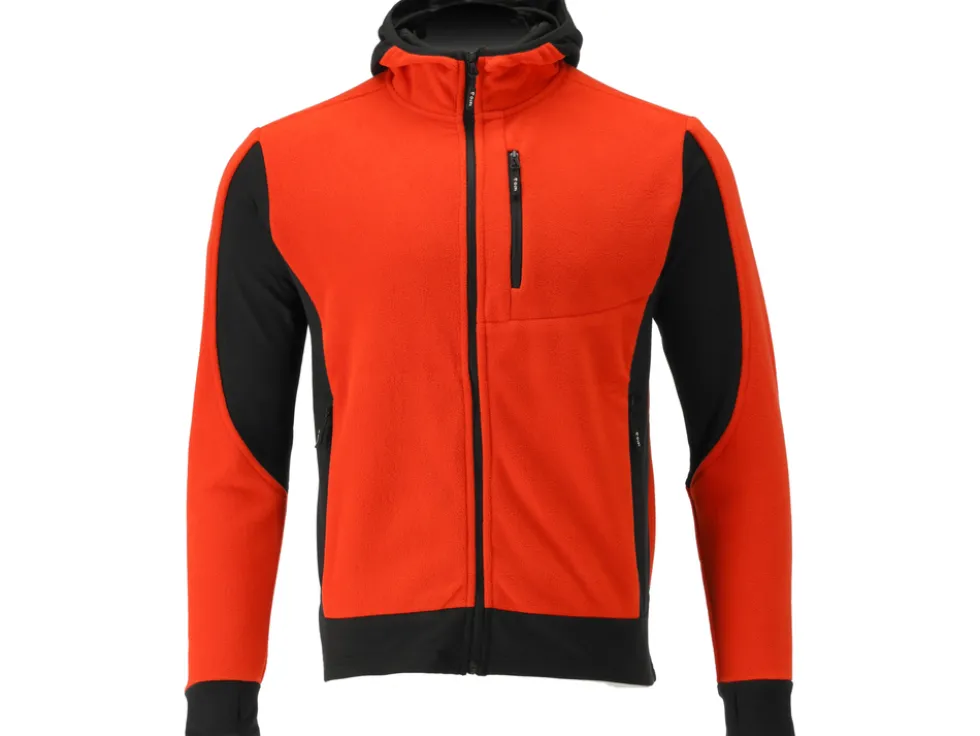 POLAR Z KAPTUREM SARNA RED ROZM. L