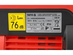 POMPA OGRODOWA 1300W Z FILTREM I MANOMETREM