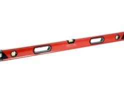 POZIOMNICA ALUMINIOWA 1000 MM, 3 LIBELLE, DWA UCHWYTY, DOKŁADNOŚĆ 0,5 MM/M