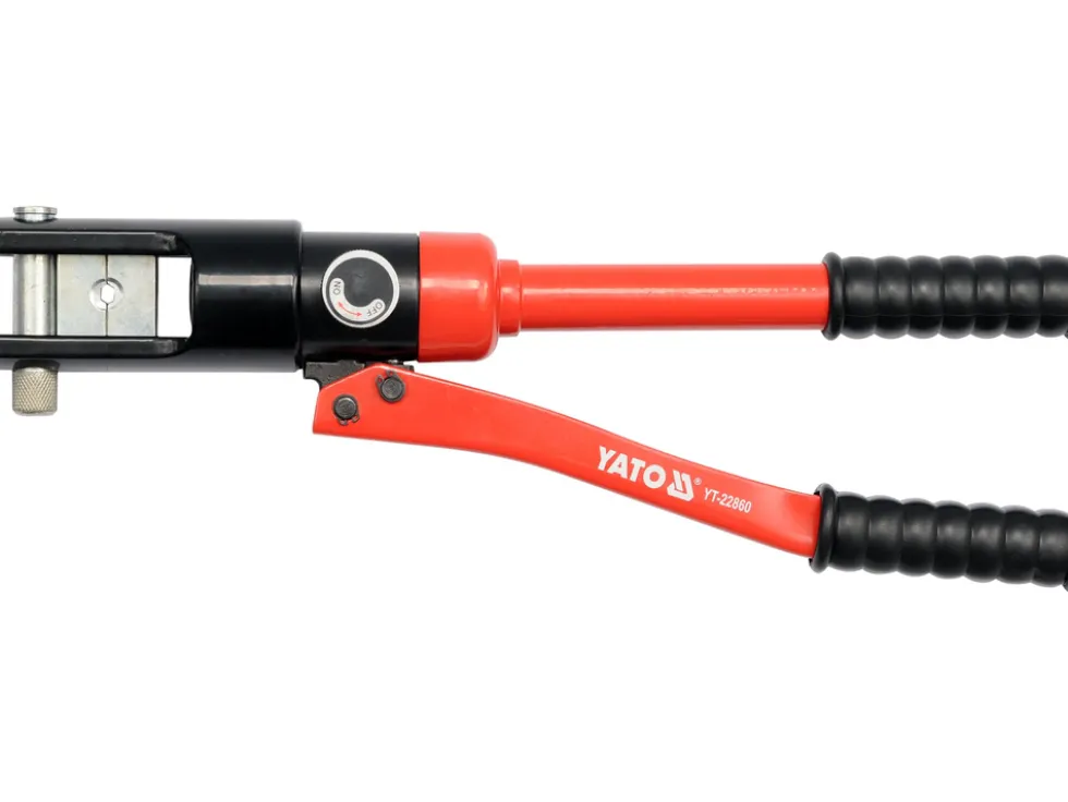 PRASKA HYDRAULICZNA, RĘCZNA DO ZACISKANIA KOŃCÓWEK 10-120MM2