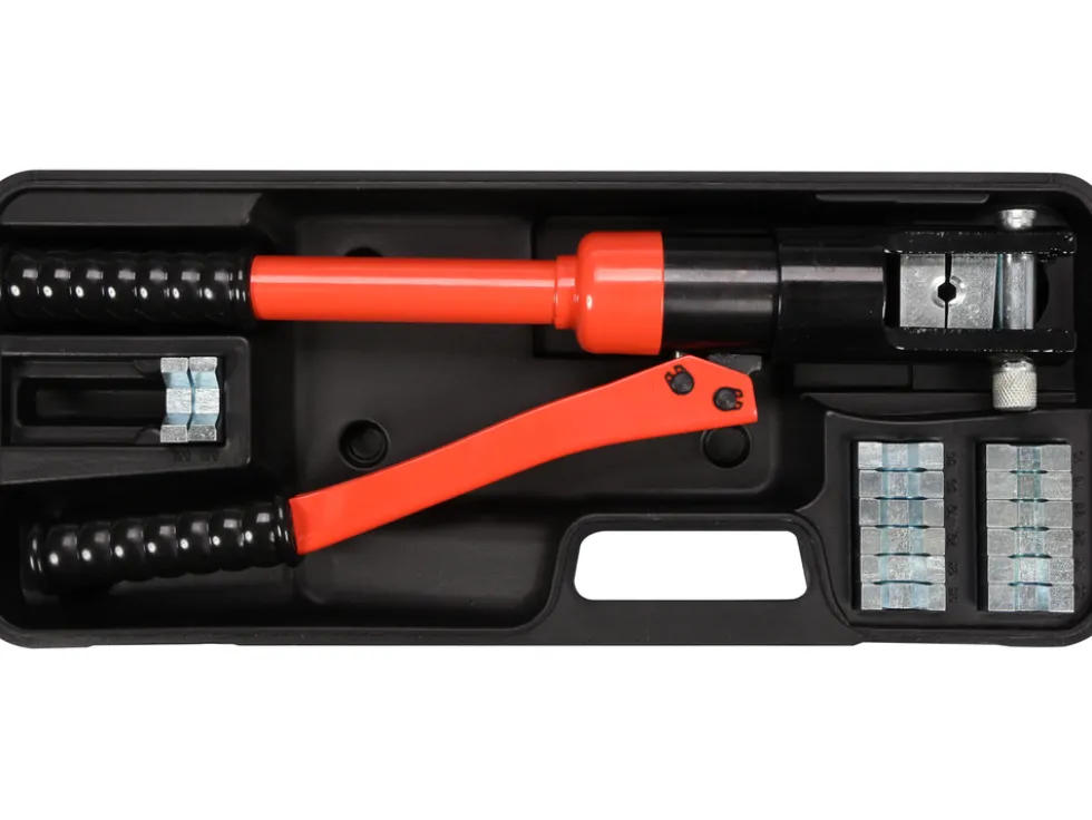 PRASKA HYDRAULICZNA, RĘCZNA DO ZACISKANIA KOŃCÓWEK 10-120MM2