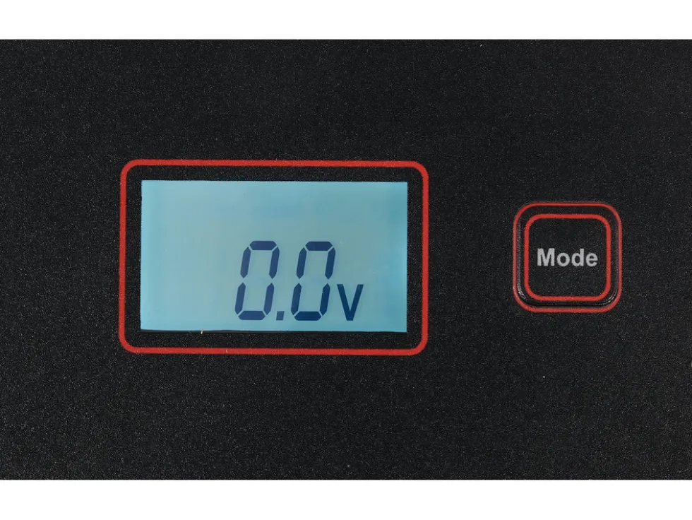 PROSTOWNIK ELEKTRONICZNY Z WYŚWIETLACZEM LCD. ZAKRES 6V/2A, 12V/10A