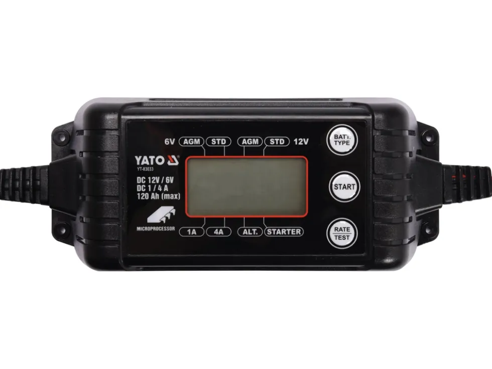 PROSTOWNIK ELEKTRONICZNY Z WYŚWIETLACZEM 6-12V 1/4A