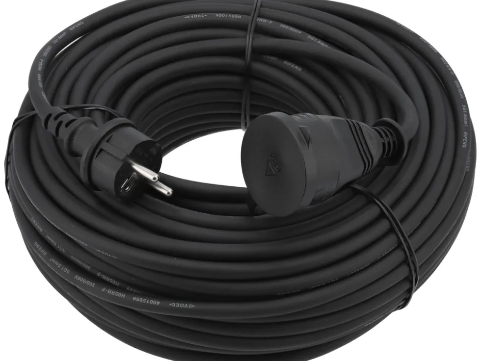 PRZEDŁUŻACZ BUDOWLANY PRZEWÓD 3X1,5MM2, 40M