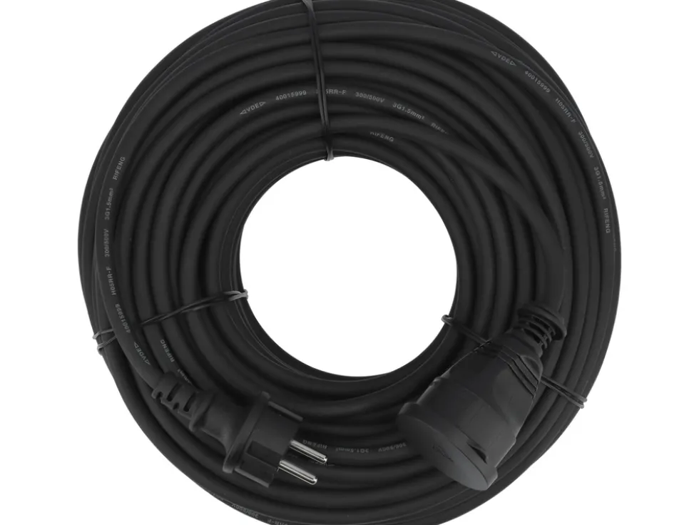 PRZEDŁUŻACZ BUDOWLANY PRZEWÓD 3X1,5MM2, 40M