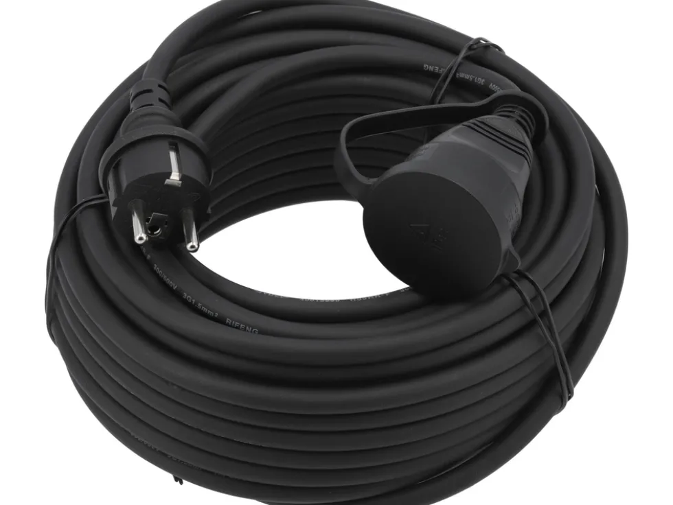 PRZEDŁUŻACZ BUDOWLANY PRZEWÓD 3X1,5MM2, 20M